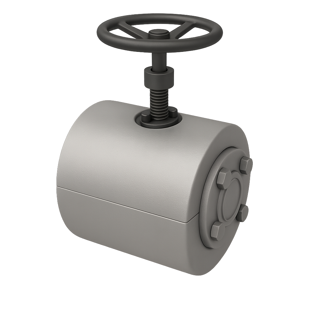 INSULATED FLANGE VALVE WITH FIX BOX Diagram